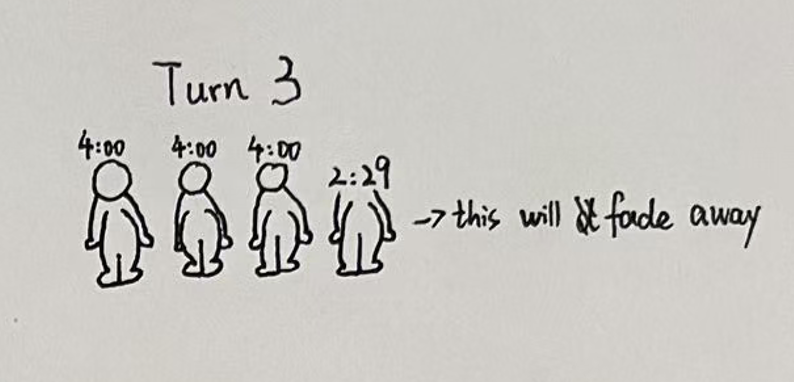 Clock 1 sketch iteration 1